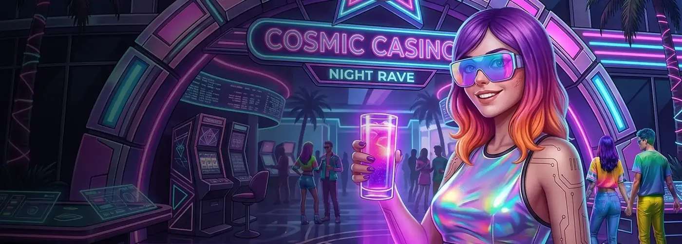 Slotrave Casino Danmark | Analyse | Neon-festkasinoet testet ærligt